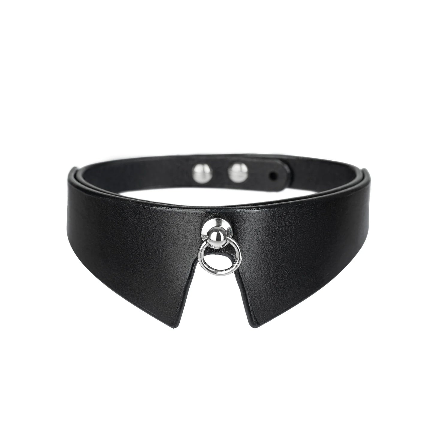 Leather Choker «Fiera» red