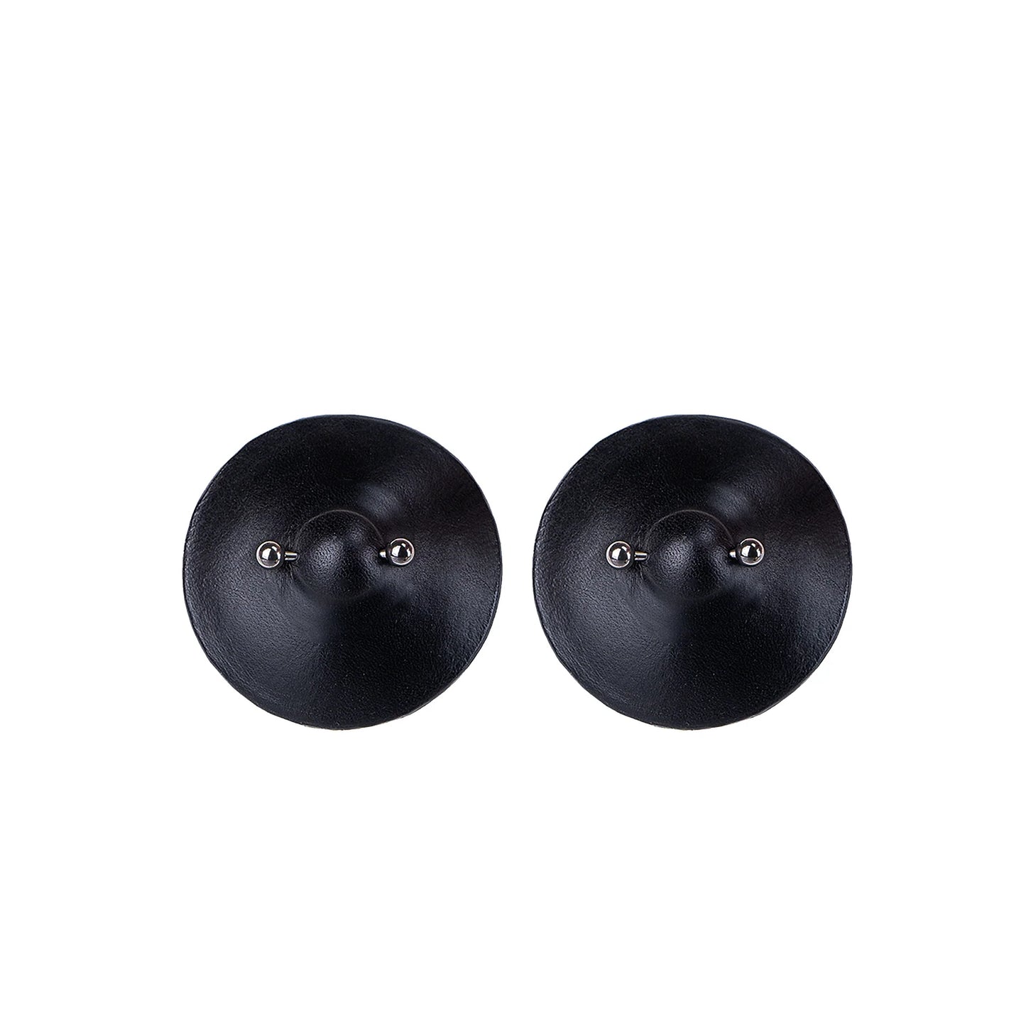 Leather Pasties «Pierced» black