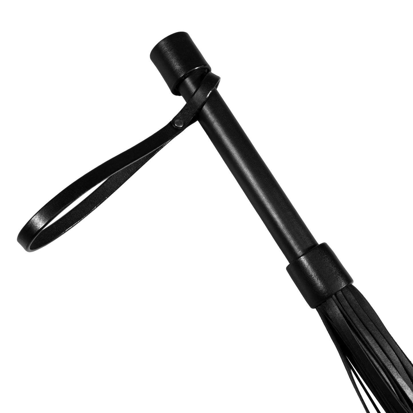 Leather Flogger «Domina» black