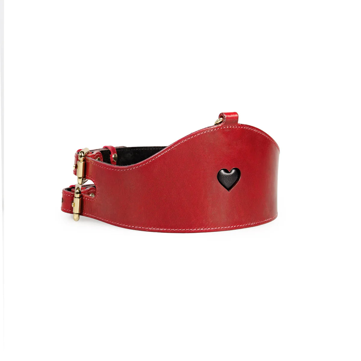Leather Set «Love» red