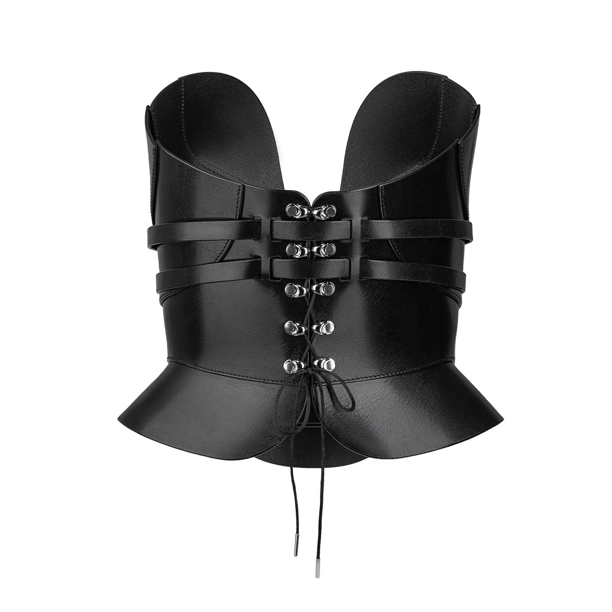 Leather Corset «Lilith» black