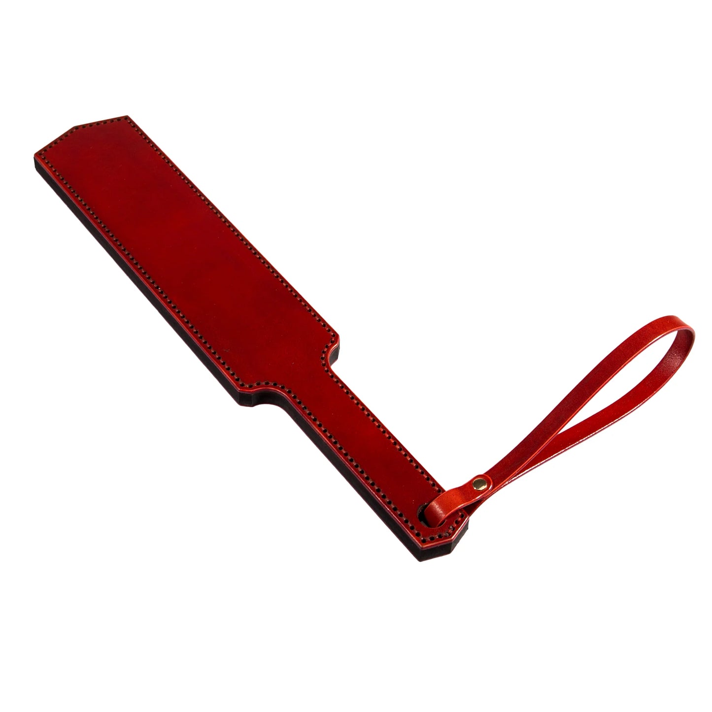Leather Paddle «Coven» black