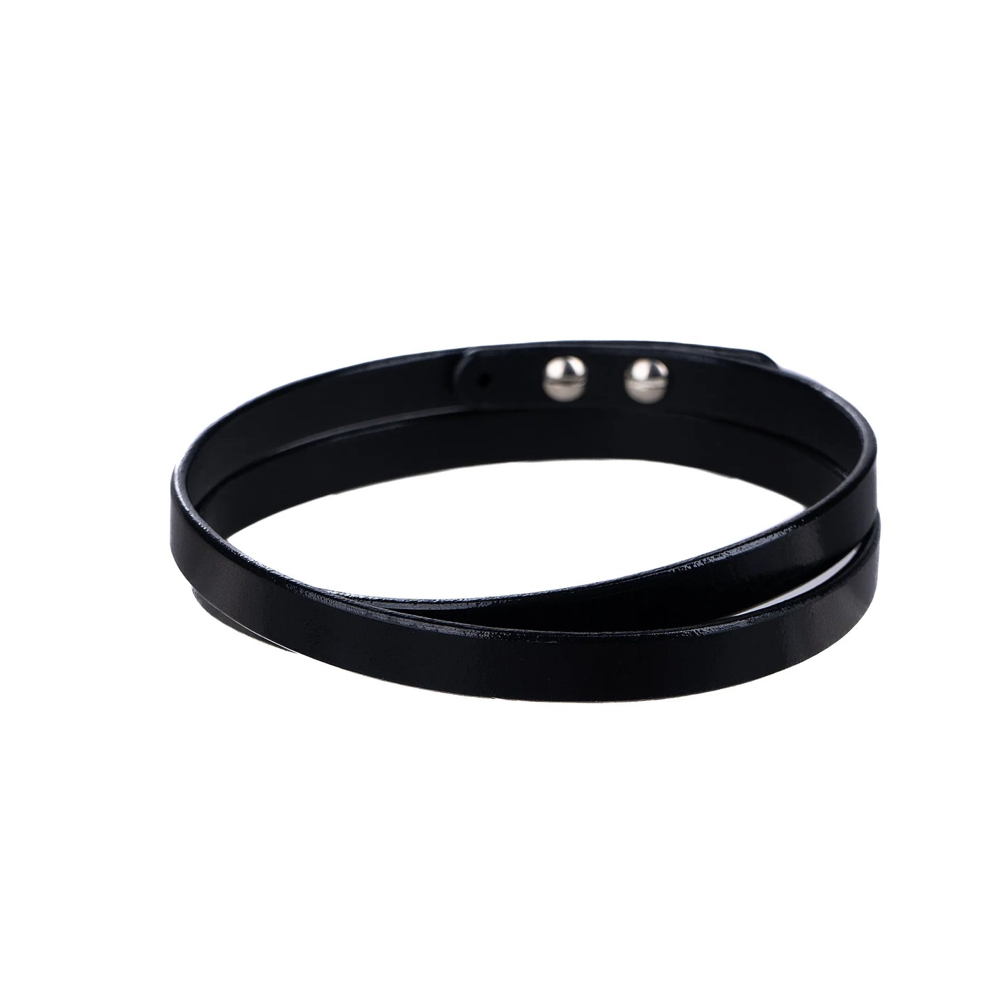 Leather Choker «Vesta» black