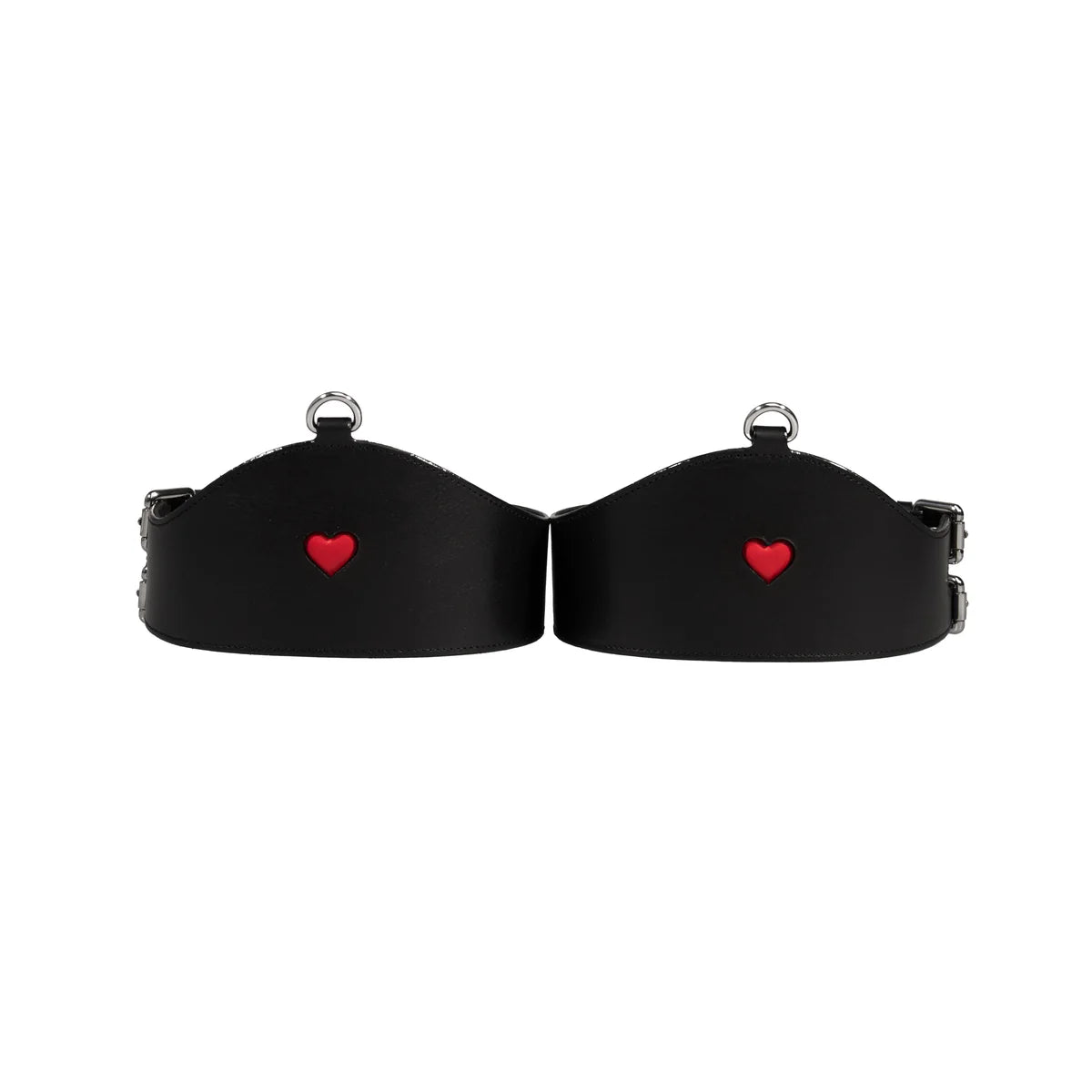 Leather Set «Love» red