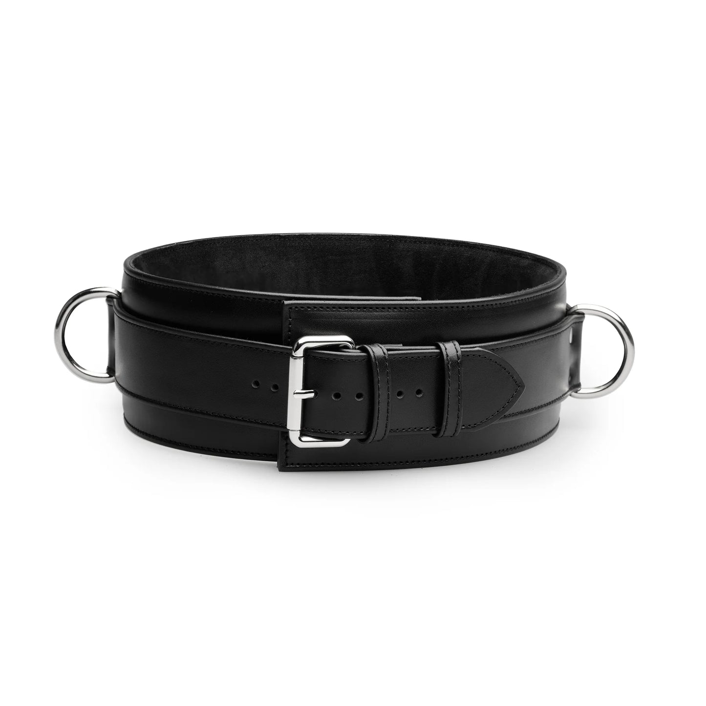 Leather Belt «Noir» black