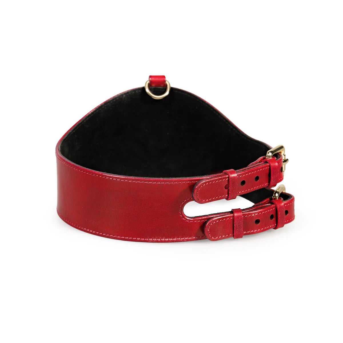 Leather Set «Love» red