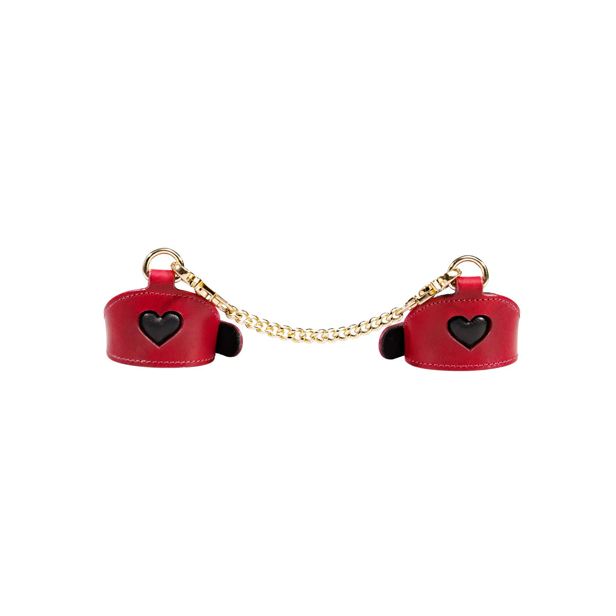 Leather Set «Love» red
