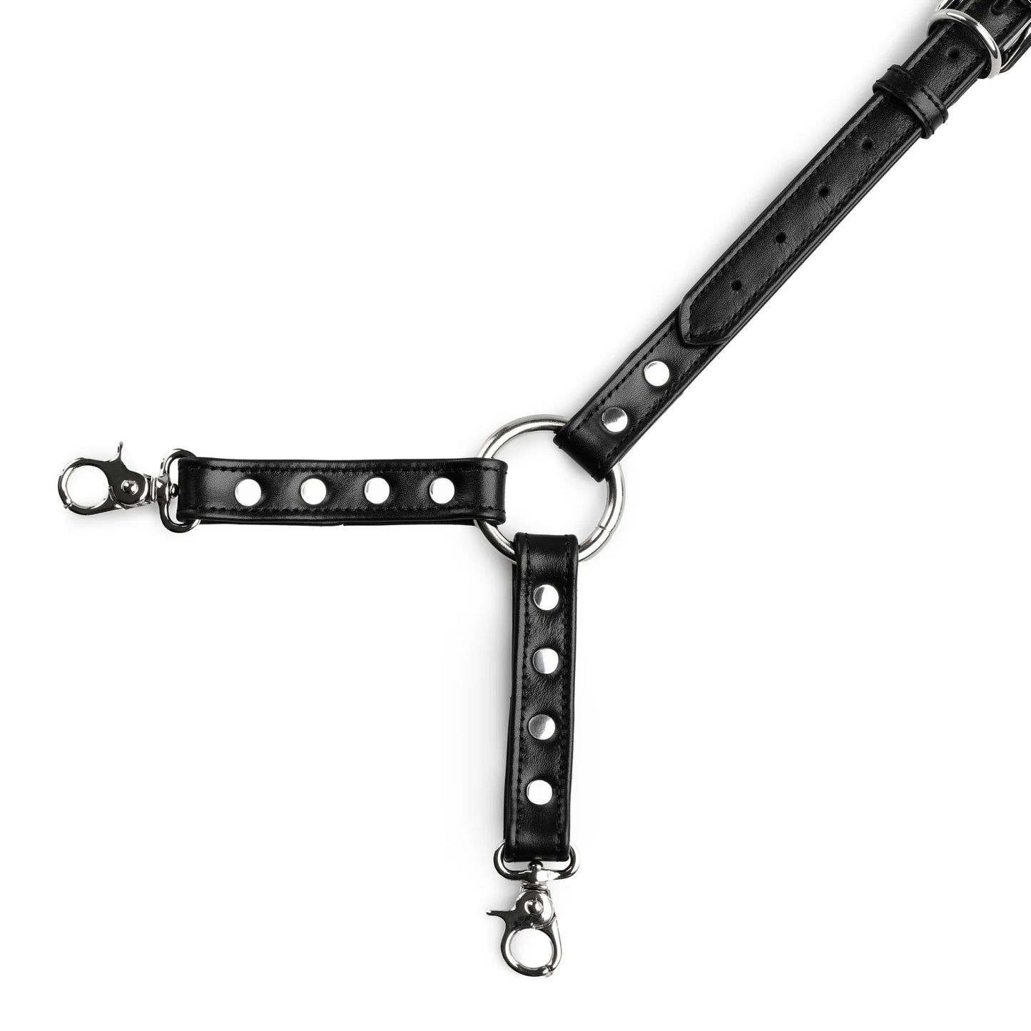 Leather Tripple fixation «Noir»