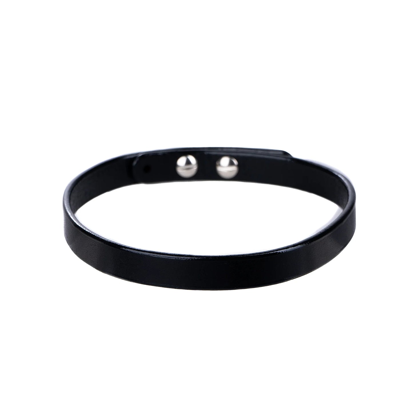 Leather Choker «Serica» red