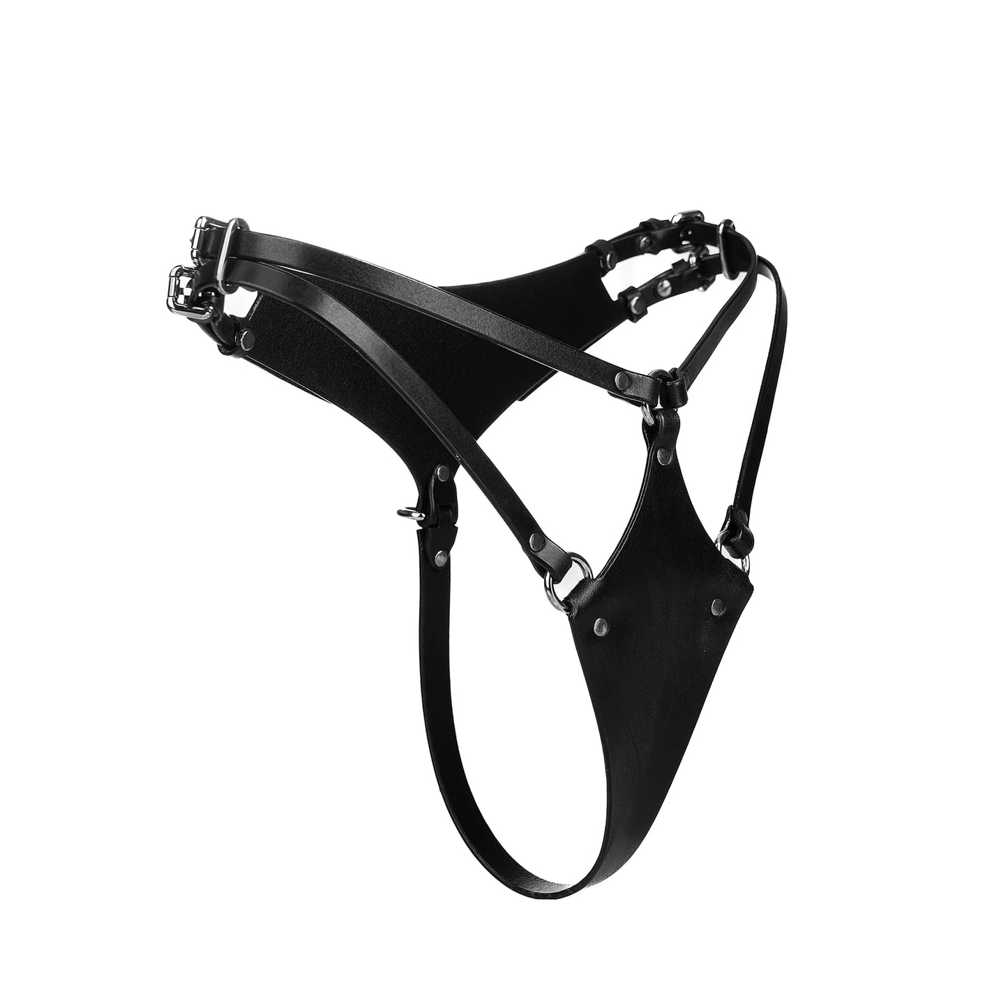 Leather Panties «Domina» red