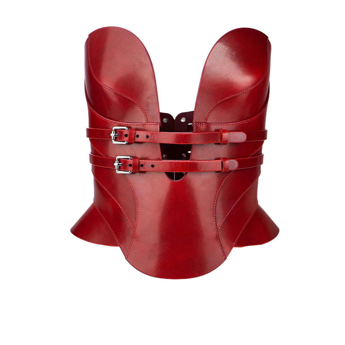 Leather Corset «Lilith» black