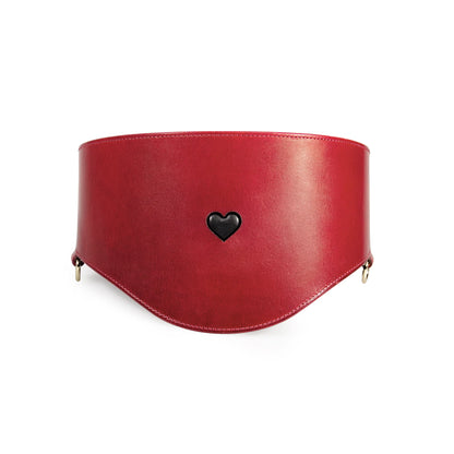 Leather Belt «Love» black
