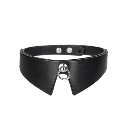 Leather Choker «Fiera» black
