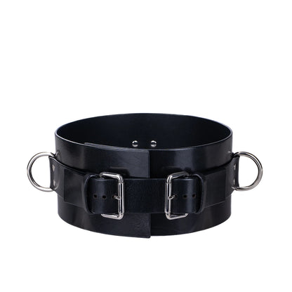 Leather Belt «Coven» red