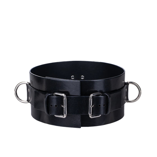 Leather Belt «Coven» black