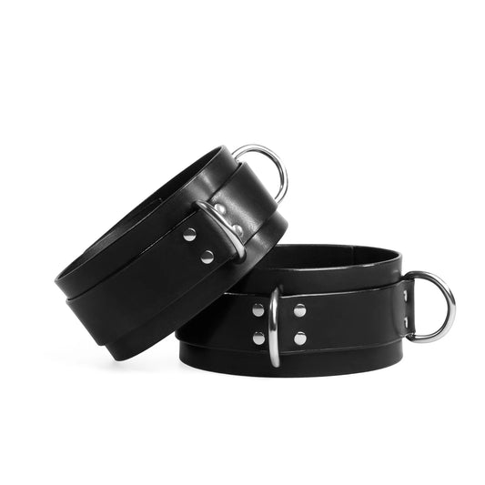 Leather Thighcuffs «Coven» black