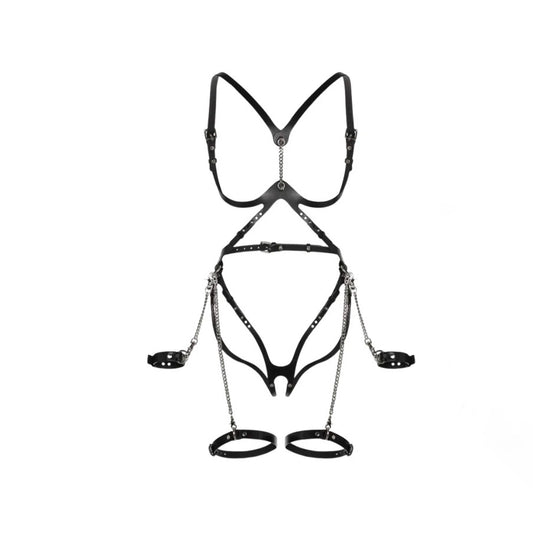 Leather Harness «Fluid»