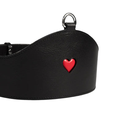 Leather Set «Love» red