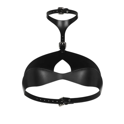 Leather Bra «Seraphine»