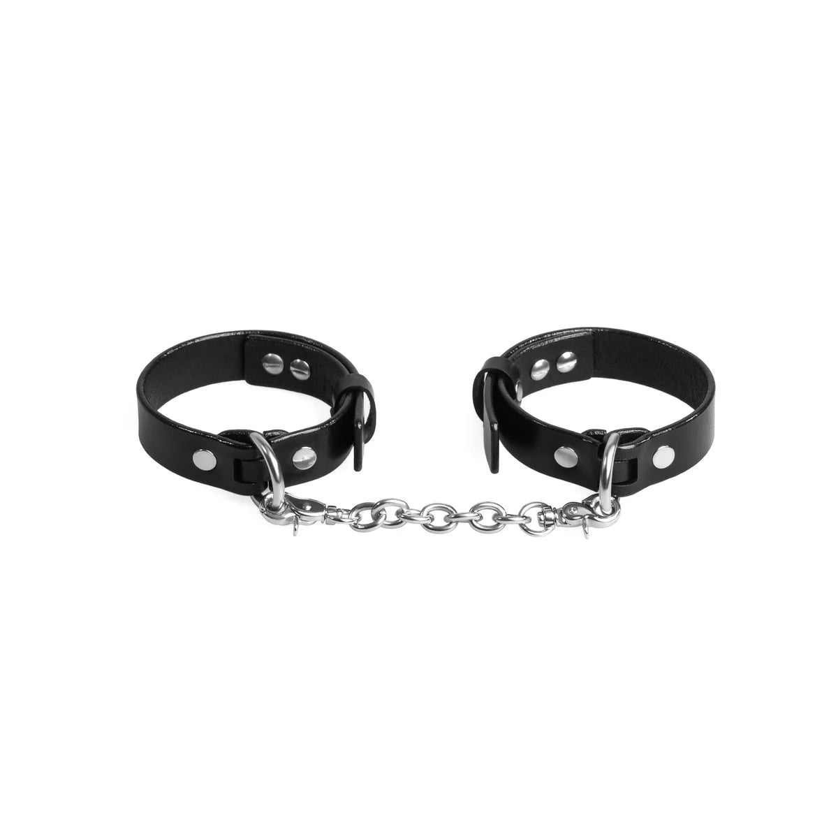 Leather Set «Obey» black