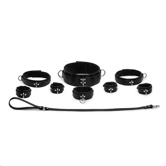 Leather Set «Noir» black