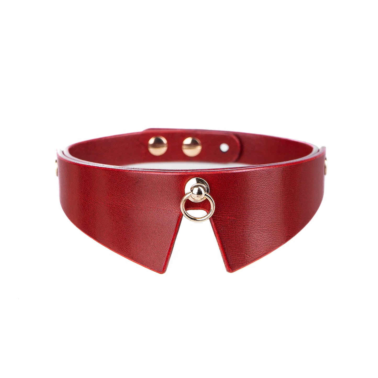 Leather Choker «Fiera» black