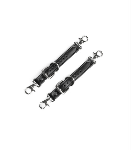 Leather Garters red