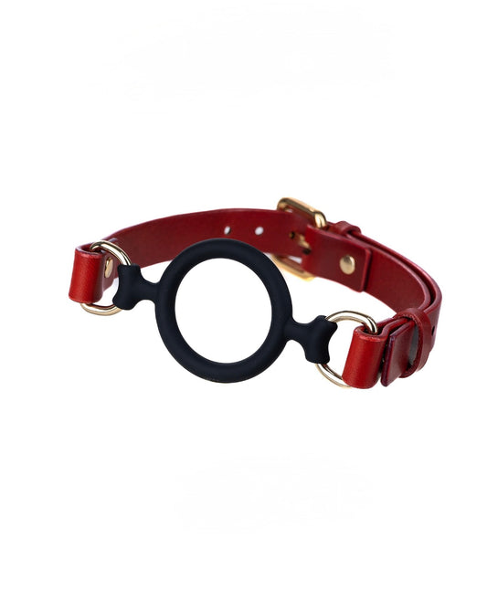 Ring Gag “Mute” red