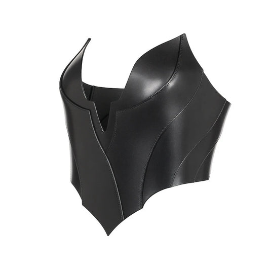 Leather Сorset "CoreTitan" black